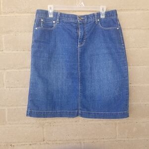 Style & Co Jean Skirt. Size 12.